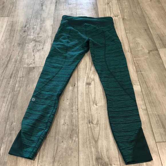 lululemon athletica Pants - Lululemon Inspire Tight II (Mesh) Deep Green